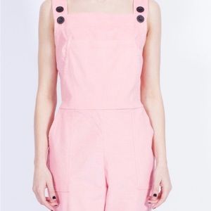 Nooworks pink overalls